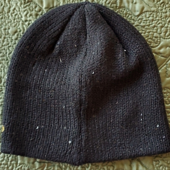 NFL Steelers Women's Black Sparkle Beanie New Era Cap Hat new with tags - Picture 5 of 5